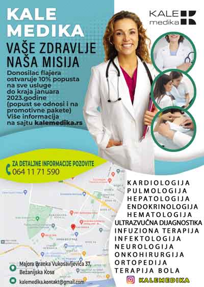 Dizajn i stampanje flajera za <br /><b>Ordinaciju Kale Medika</b> Dizajn i stampanje flajera za Ordinaciju Kale Medika